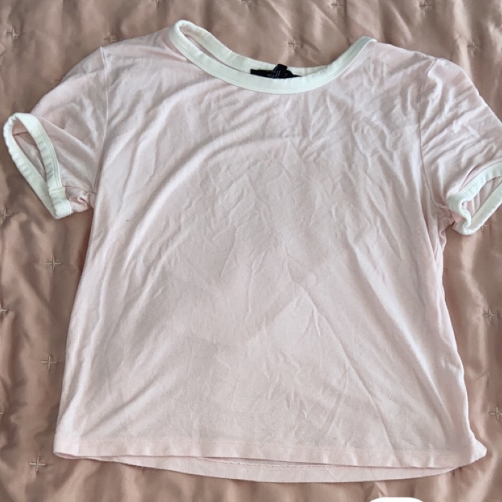 Light pink top